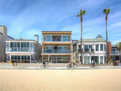 View of the property from the beach. The second level unit can be booked simultaneously upon availability.
