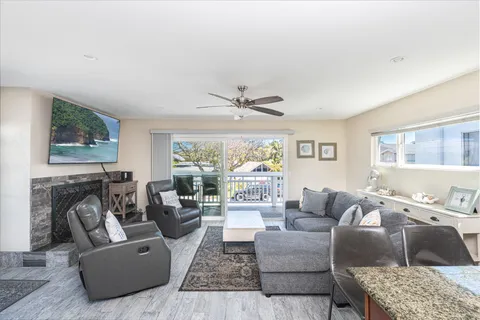 Our upstairs unit - just three homes from the sand - is stylish and immaculate and the perfect home base for a relaxing getaway.