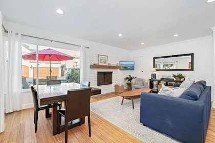 Dining area with seating for four, ideal for shared meals, morning coffee, and easy conversation