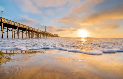 Take a stroll down one of the historic piers and see Newport Beach from a whole new angle!