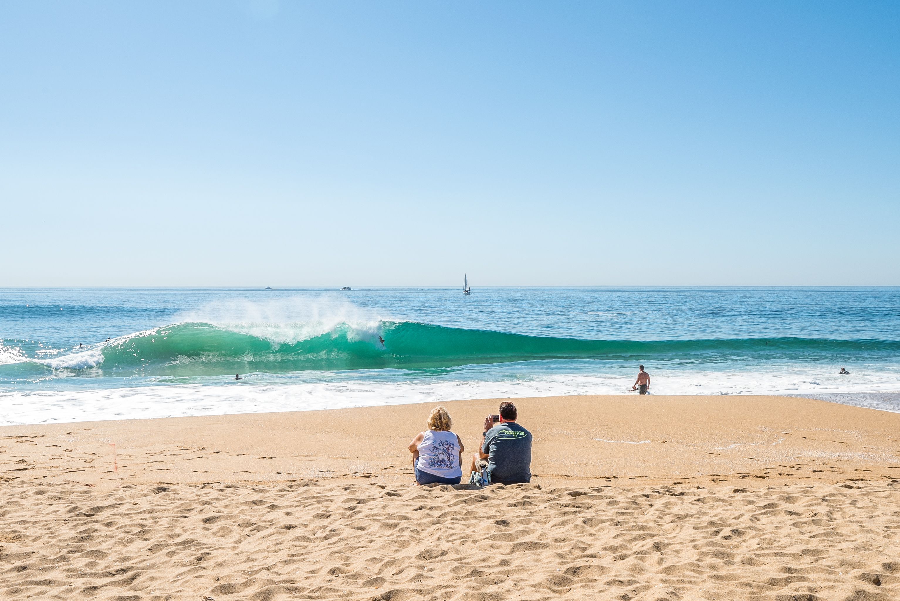 Catch the action at The Wedge, home to some of Newport’s biggest and most iconic waves.