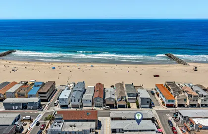 Prime Newport Beach Peninsula location just moments from the wide sandy shoreline