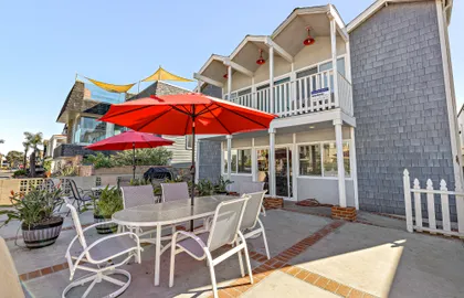 Enjoy an oversized front oceanview patio with two BBQ grill's and outdoor dining with umbrellas