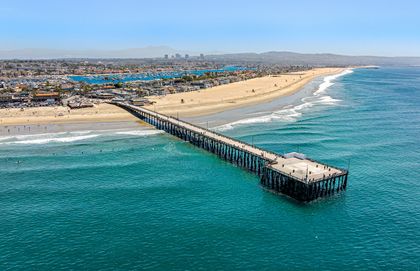 Soak up the sun, sand, and surf near the iconic Newport Pier.