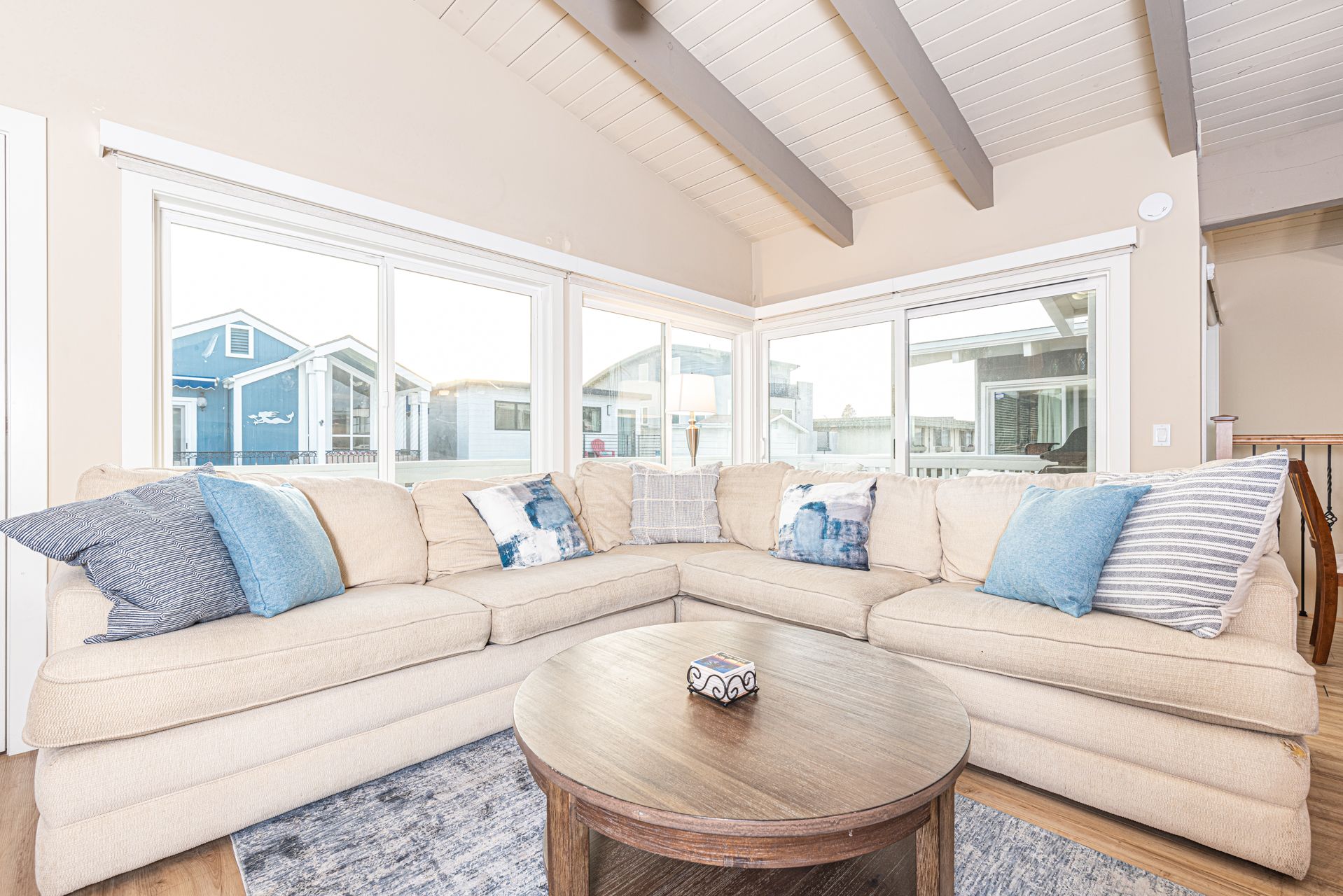 We love the quiet side street that this condo is located on, not to mention all of the natural light.