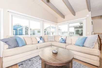 We love the quiet side street that this condo is located on, not to mention all of the natural light.
