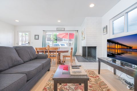 After a day at the beach, kick back and relax with a movie or game night.