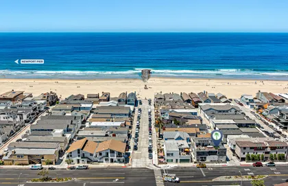 Sweeping coastal perspective with direct access to the beach and endless ocean views just beyond your door
