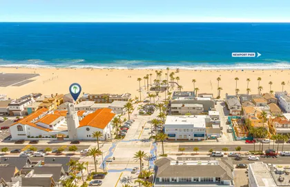 This stunning beach home sits just steps from the shoreline