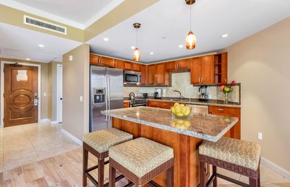 And a fully appointed kitchen
