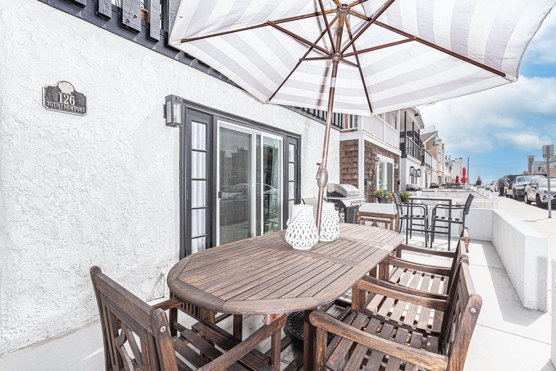 This vacation rental is located on the first level of this property. The upper 3 bedroom unit can be booked simultaneously upon availability.