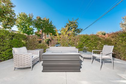 Private and peaceful, this is the perfect spot to enjoy a cup of coffee in the morning or to unwind at the end of the day.