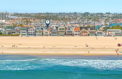 Stay just steps from the ever-popular 18th Street beach.