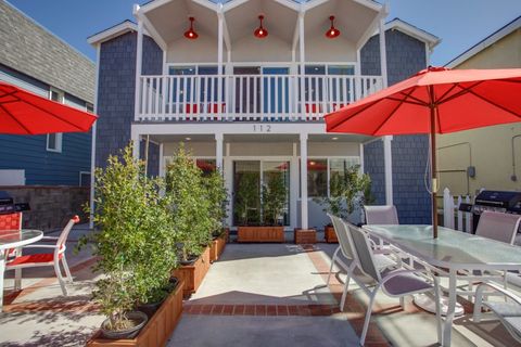 Oversized front patio