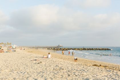 Soft sand beaches and sparkling blue water - that's Newport in a nutshell.