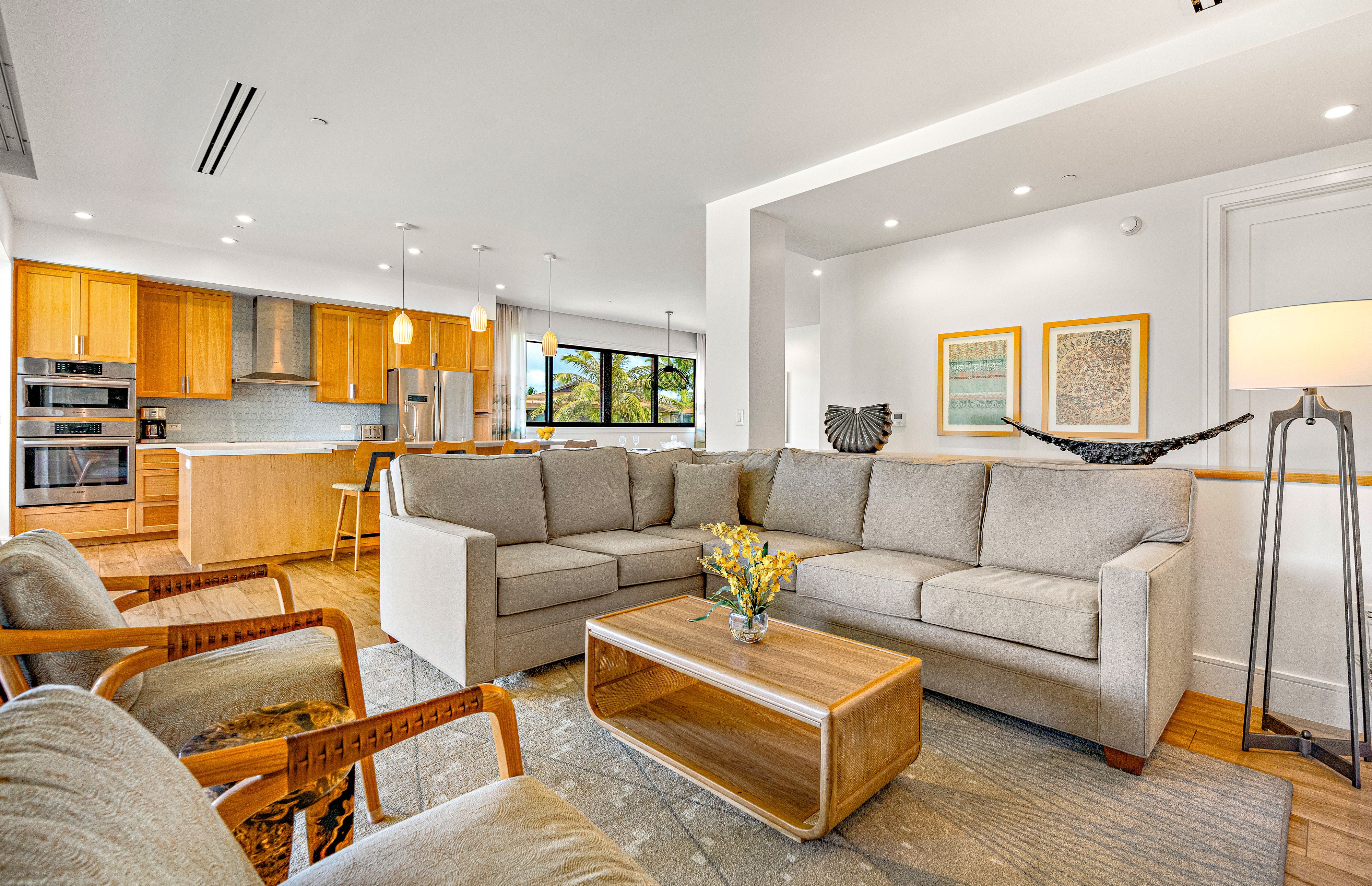 【HANA】ラウンドオーバル[14347]＆スキニーオーバル10点 Luana Garden Villas Enclave Two 7D | Maui Resort Rentals