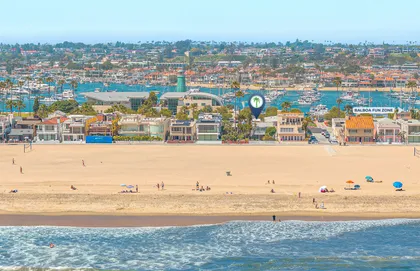 Perfectly situated between the beach and harbor.