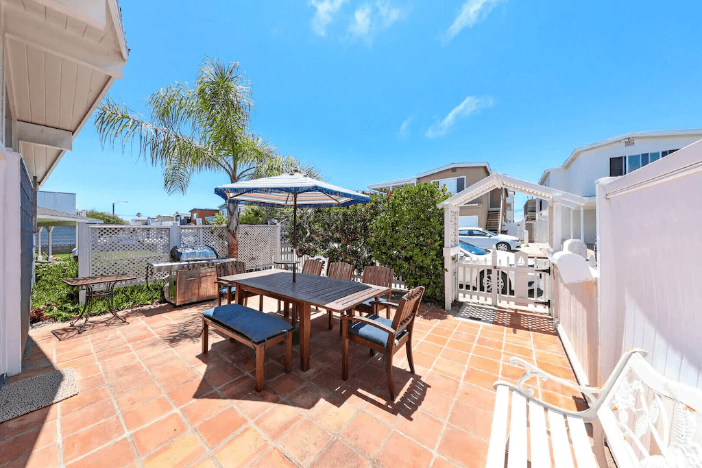 Fire up the grill after a day at the beach and enjoy the beautiful California weather!